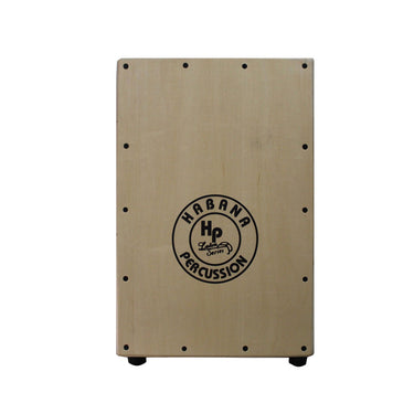 Cajon Peruano Flamenco Negro Tapa Maple C/Funda Hp, Flamenco Bk